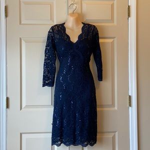 Mid Length Beaded Gown💕